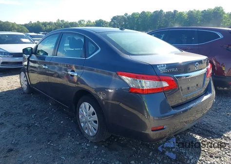 2015 Nissan Sentra Fe+ S/S/Sl/Sr/Sv from USA, damaged, VIN 3N1AB7APXFY248048